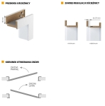 PORTA Ościeżnica Porta SYSTEM z odwrotną przylgą
