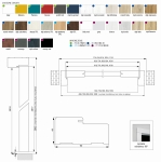 VOSTER ościeżnica blokowa bezprzylgowa